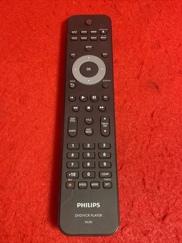 Philips dvd vcr remote - vcr, nc203